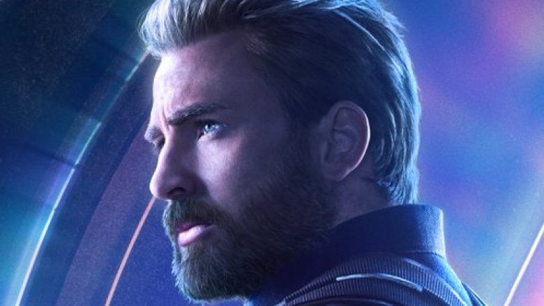 Chris Evans as Captain America in Avengers: Infinity War