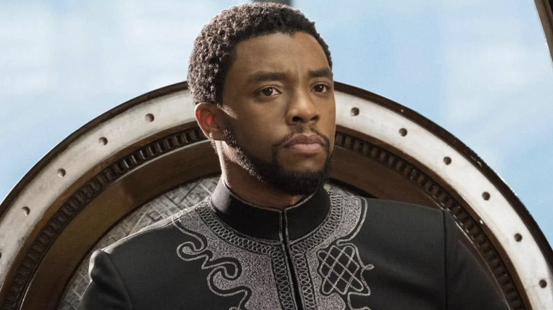 T'Challa on the throne