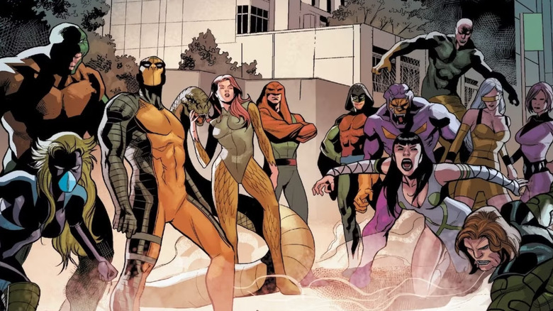 The modern Serpent Society prepares to attack
