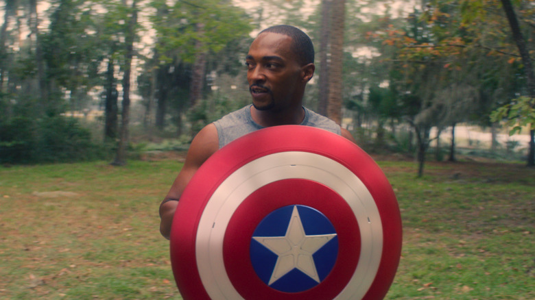 Sam Wilson Captain America shield