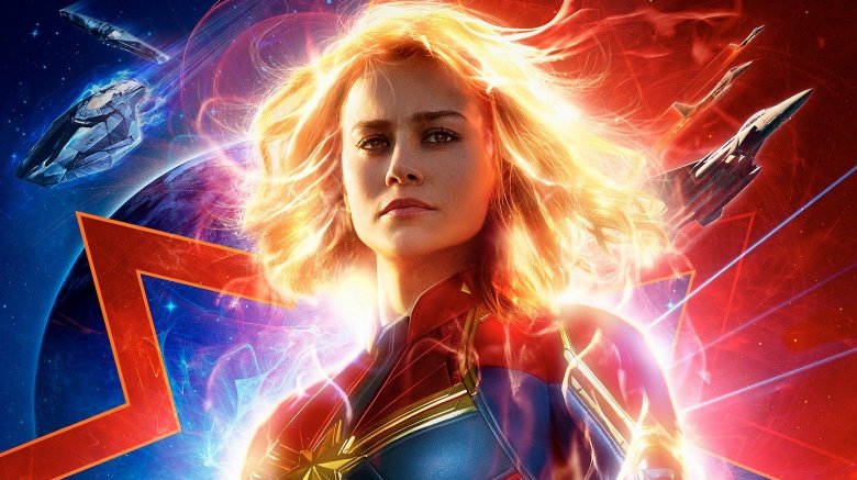 Captain Marvel Brie Larson poster