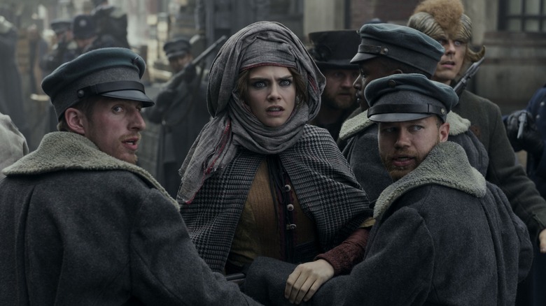 Cara Delevingne as Vignette Stonemos in Carnival Row