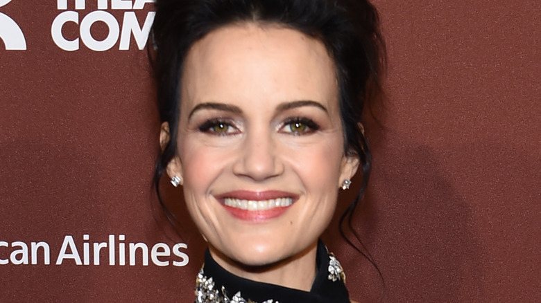 Carla Gugino on red carpet