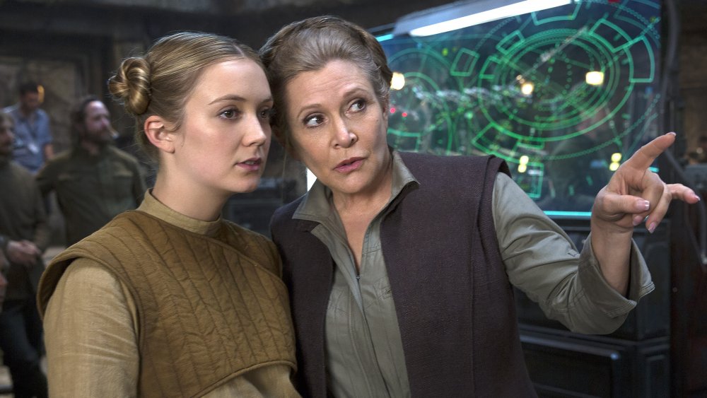 Billie Lourd Carrie Fisher Princess Leia