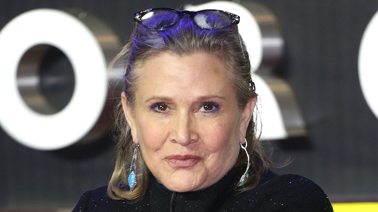 Carrie Fisher looks forward