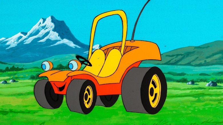 Speed Buggy in a field