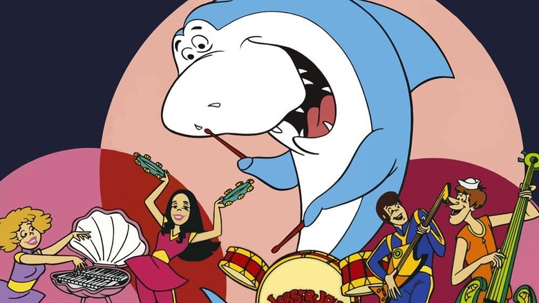 Jabberjaw with friends