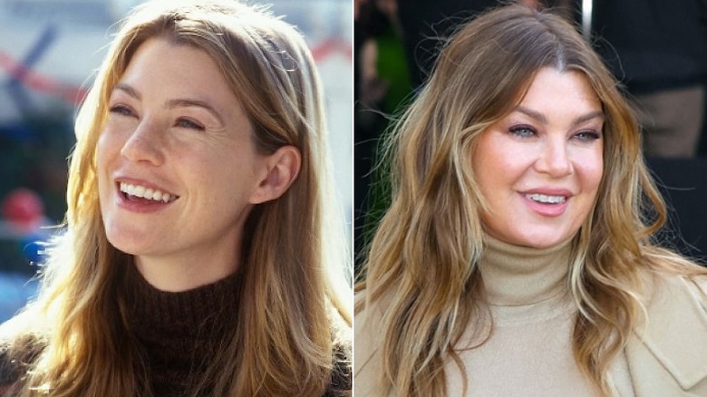 Ellen Pompeo split image