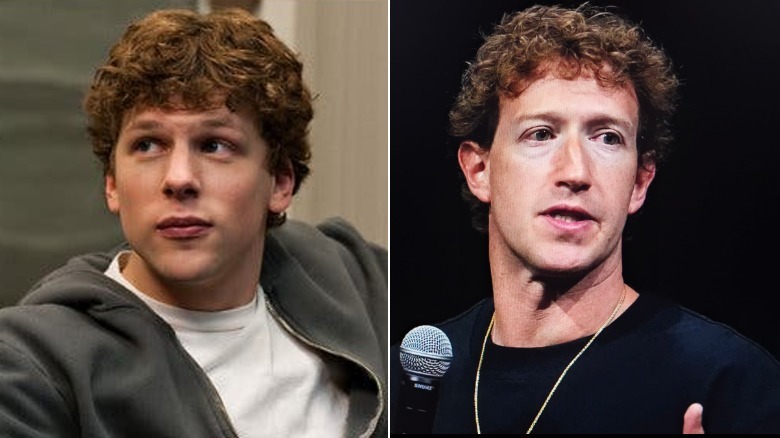 Jesse Eisenberg as Mark Zuckerberg