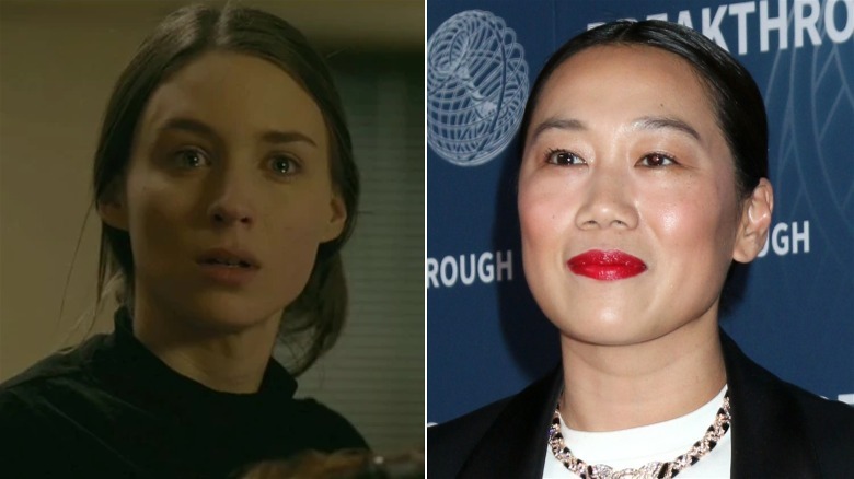 Priscilla Chan and Rooney Mara