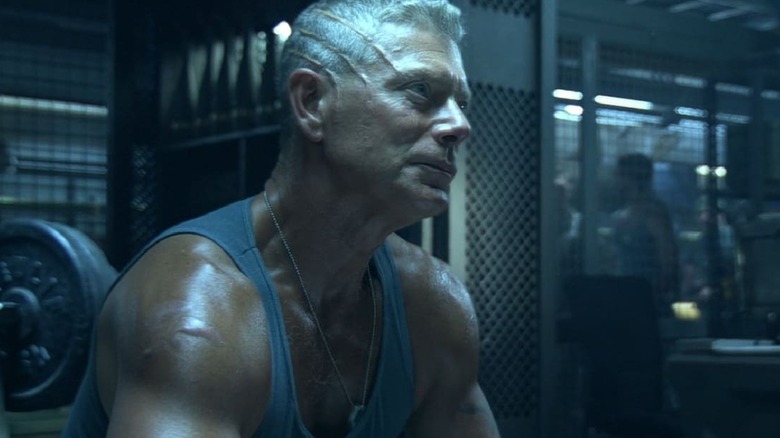 Col. Miles Quaritch in tank top