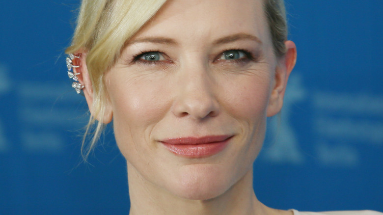 Cate Blanchett smiling at an event