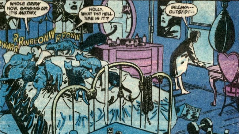 Selina Kyle and Holly Robinson, Catwoman, from Batman: Year One