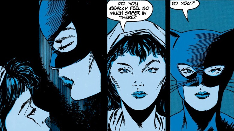 Catwoman and her sister Maggie, from DC Comics