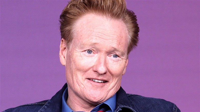 Conan O'Brien talking