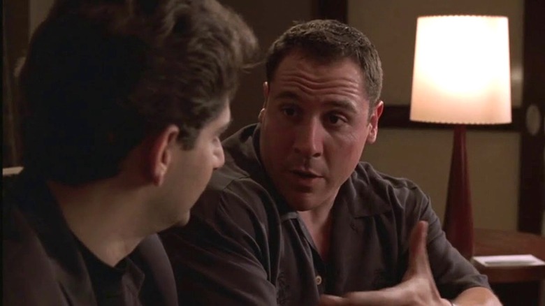 Jon Favreau and Michael Imperioli on The Sopranos