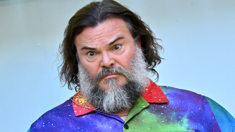 Jack Black looking shocked