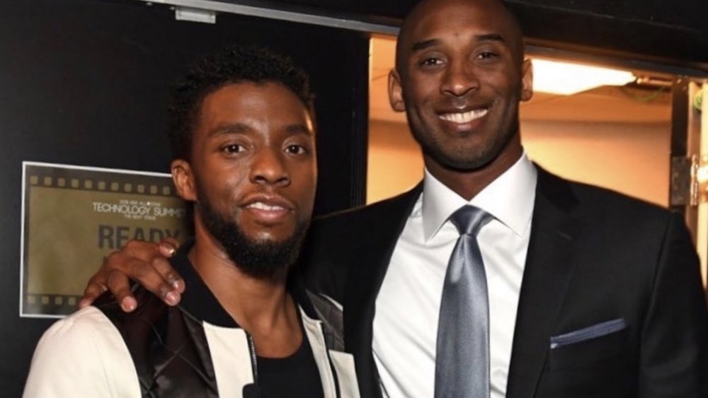 The late Chadwick Boseman and the late Kobe Bryant, Black Panther and Black Mamba