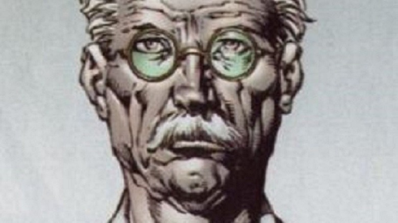 Peter Alraune frowning