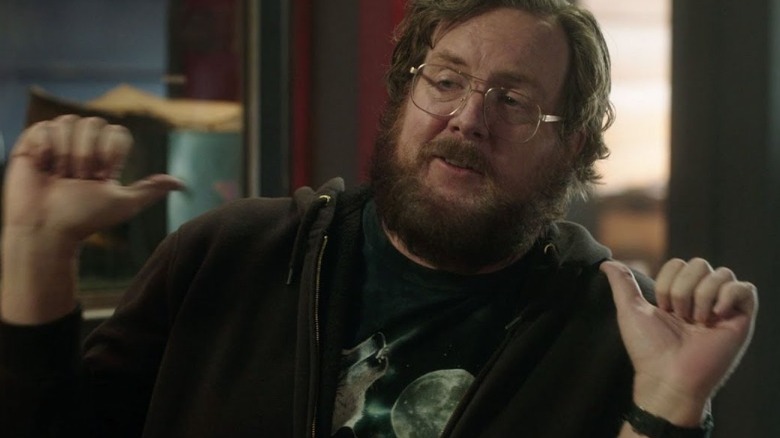John talking