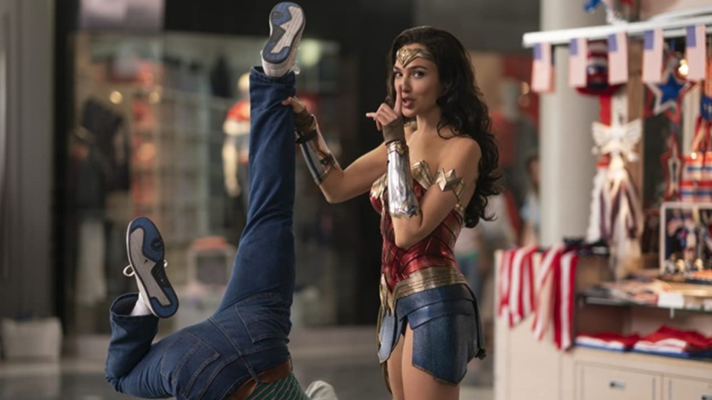 Gal Gadot as Wonder Woman in Wonder Woman 1984