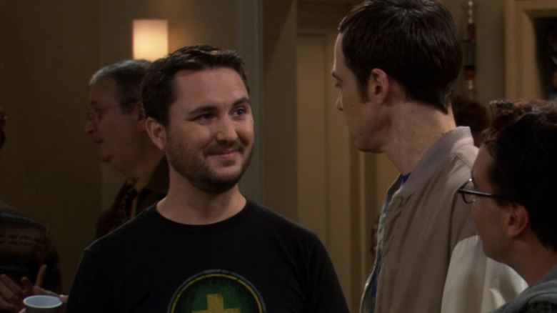 Wil Wheaton and Sheldon Cooper