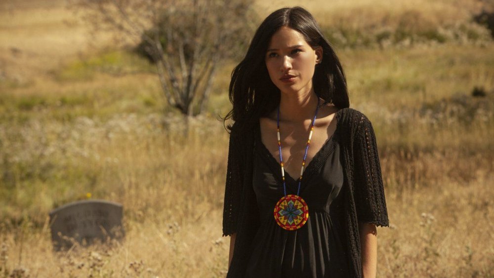 Kelsey Asbille as Monica on Yellowstone