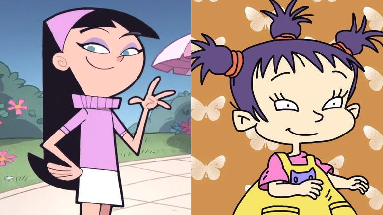 Trixie in "The Fairly OddParents" and Kimi in "Rugrats"