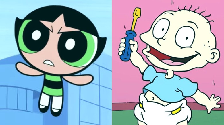 Buttercup in "The PowerPuff Girls" and Tommy in "Rugrats"
