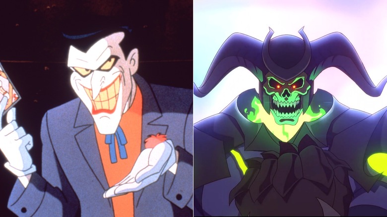 Joker in "Batman the Animated Series" and Skeletor in "Masters of the Universe: Revelation"