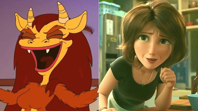 Connie the Hormone Monstress in "Big Mouth" and Aunt Cass in "Big Hero 6"