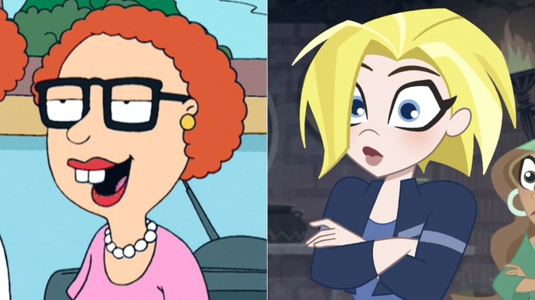 Muriel Goldman in "Family Guy" and Supergirl in "Teen Titans Go! & DC Super Hero Girls: Mayhem in the Multiverse"