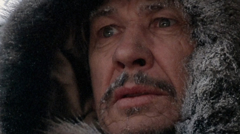Charles Bronson wears a fur coat