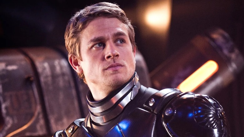 Raleigh in his Jaeger pilot suit in 