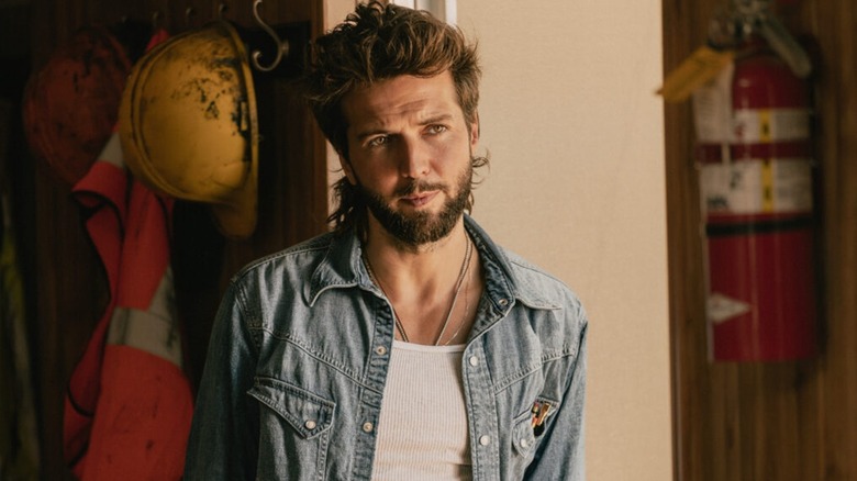 Charlie Newsom looking charming in denim