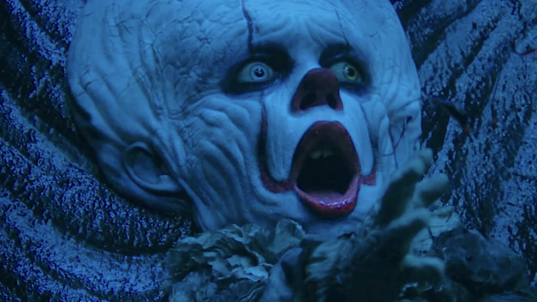 Pennywise gasping in close-up