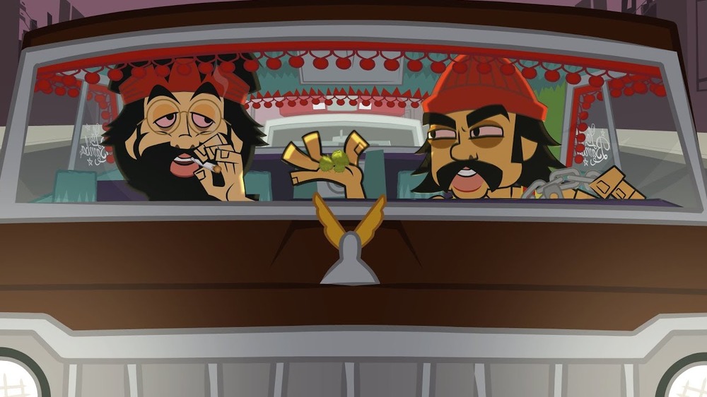 Cheech and Chong in animated form