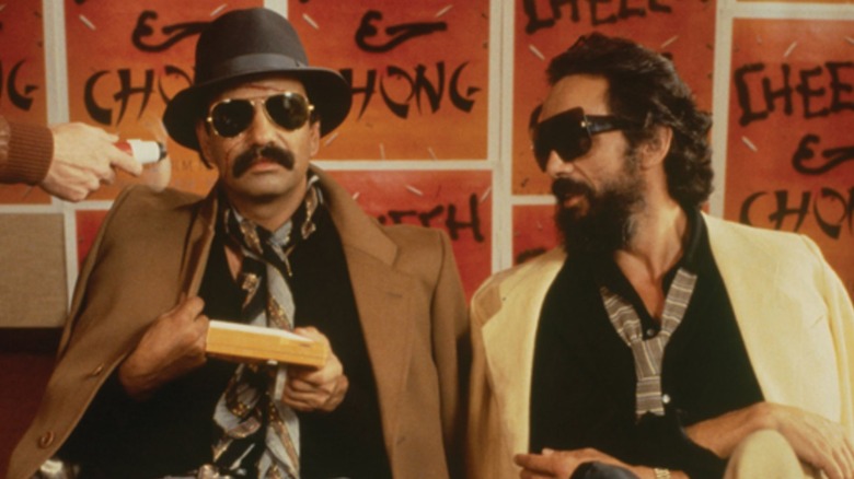 Cheech and Chong in sunglasses