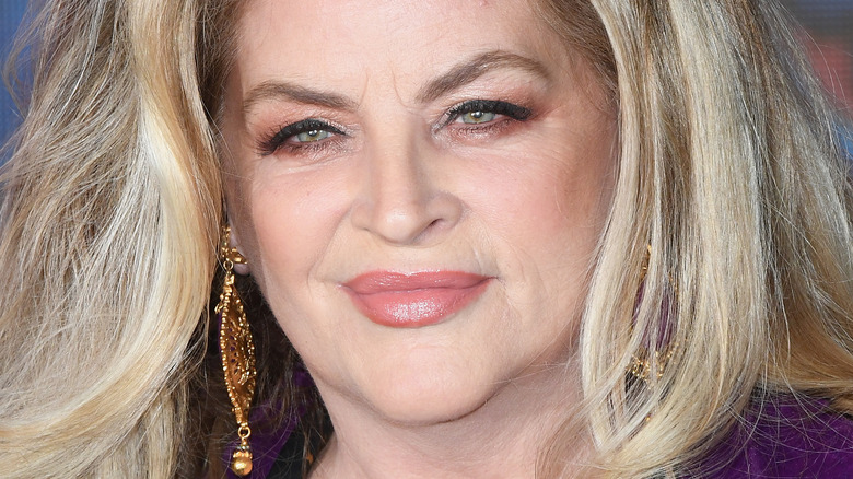 Kirstie Alley smiling