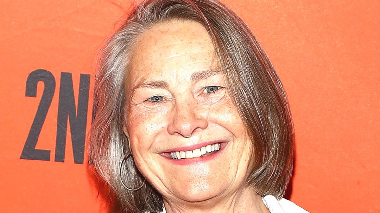 Cherry Jones smiling