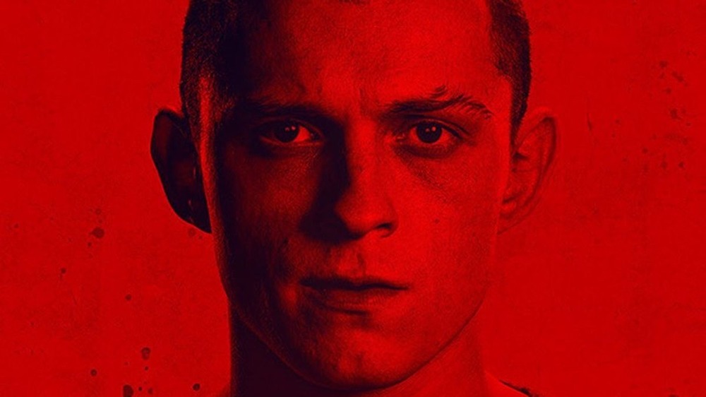 Tom Holland on Cherry movie poster