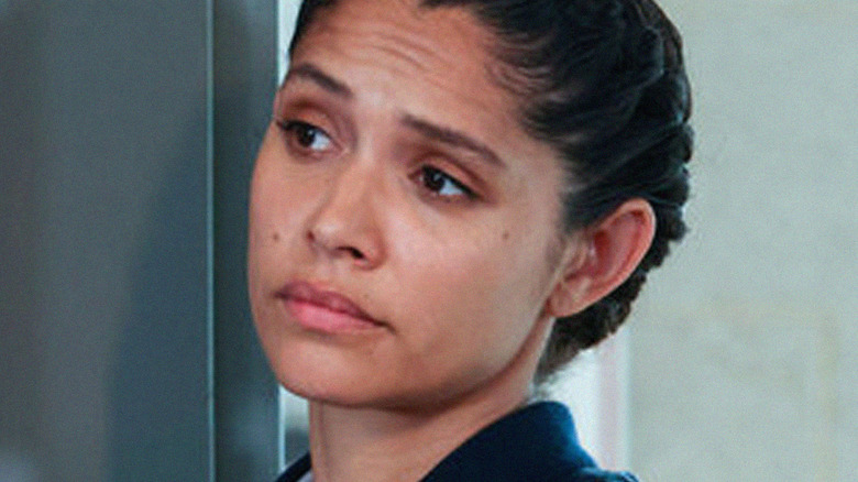 Chicago Fire Stella Skeptical Face