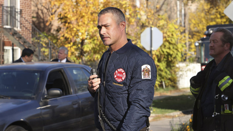 Kelly Severide on the street