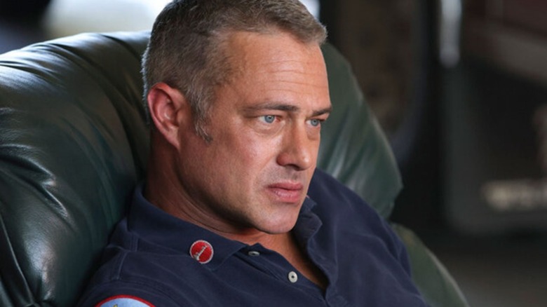 Severide staring