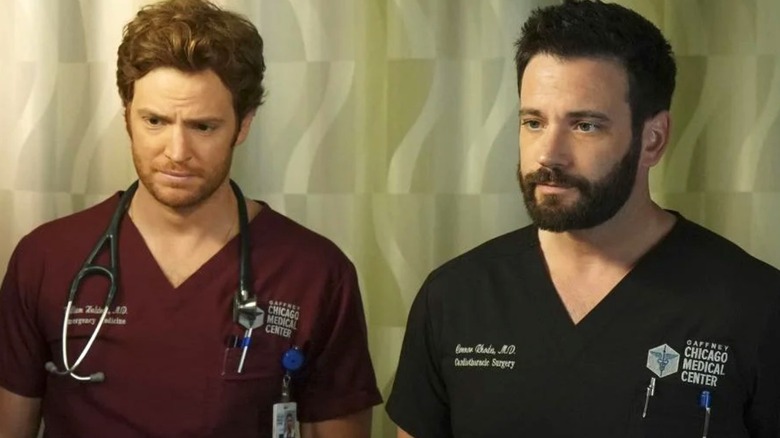 Dr. Rhodes and Dr. Halstead concerned