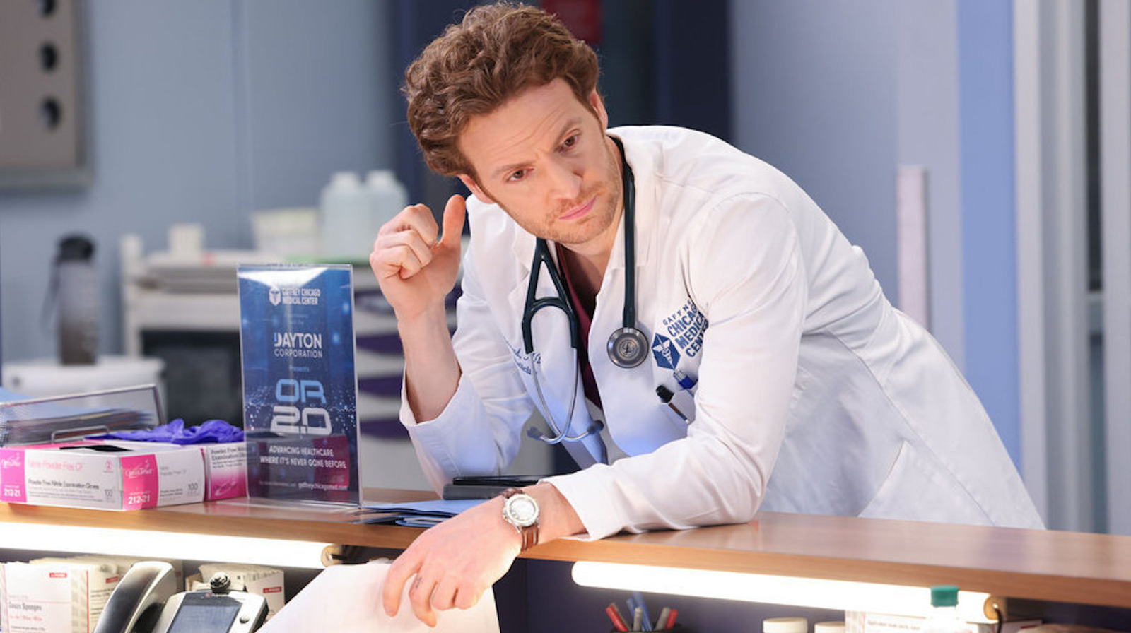 Chicago Med Why The Series Can Only Let Nick Gehlfuss Show Off One Of