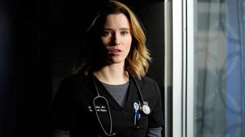 Ava Chicago Med shocked