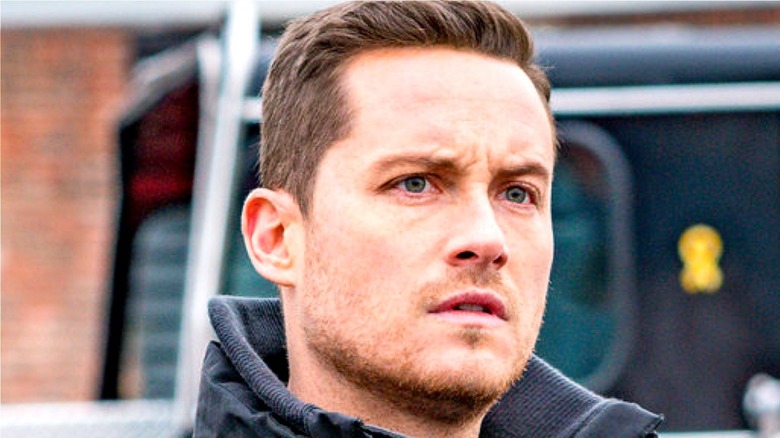 Jesse Lee Soffer looking intense