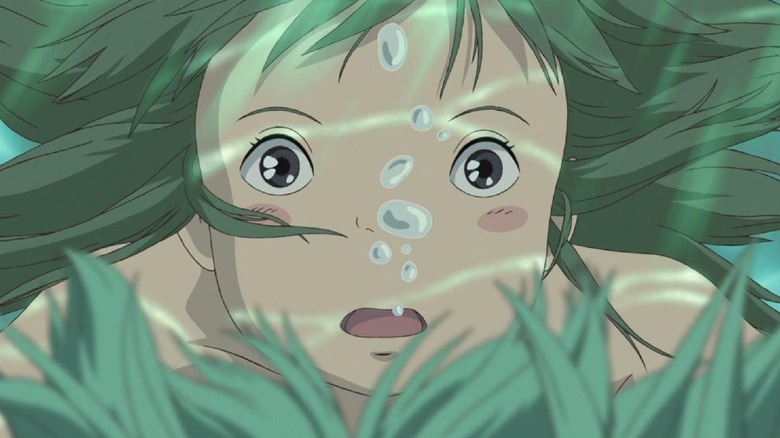 Chihiro underwater 