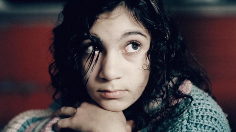 Eli looking sweet in Let the Right One In (2008)